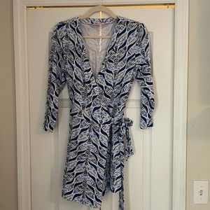 Lilly Pulitzer Karlie Wrap Romper | Medium | A Mermaids Tail